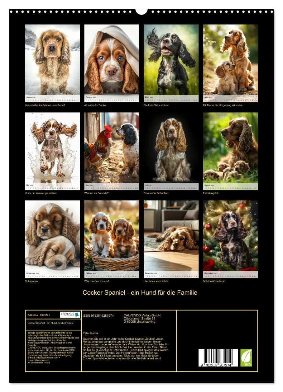 Bild: 9783516287974 | Cocker Spaniel - ein Hund für die Familie (hochwertiger Premium...
