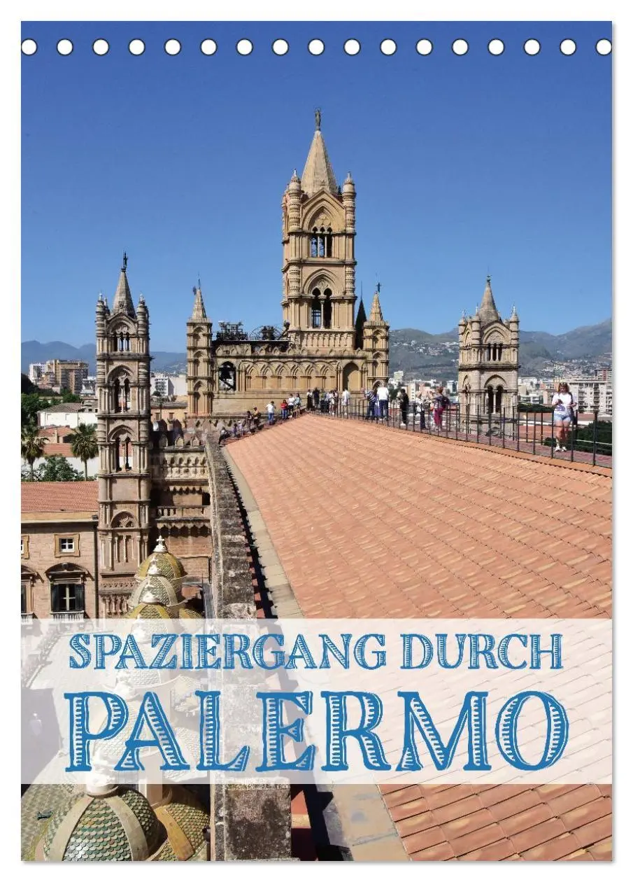 Cover: 9783516597974 | Spaziergang durch Palermo (Tischkalender 2026 DIN A5 hoch),...