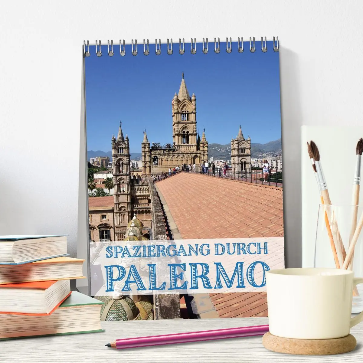 Bild: 9783516597974 | Spaziergang durch Palermo (Tischkalender 2026 DIN A5 hoch),...