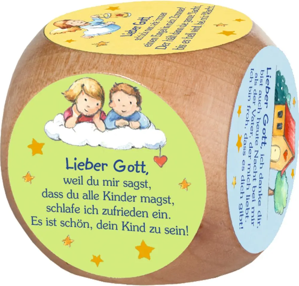 Cover: 4050003928074 | Mein Gebetswürfel zur guten Nacht | Ingrid Uebe | Sonstiges | 92807 Cover: 4050003928074 | Mein Gebetswürfel zur guten Nacht | Ingrid Uebe | Sonstiges | 92807