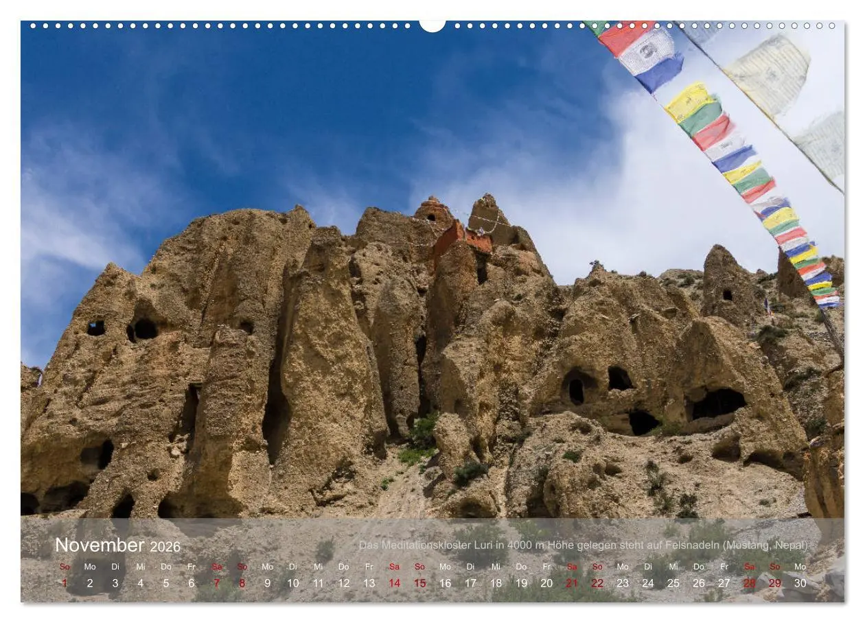 Bild: 9783457918074 | Buddhistische Klöster im Himalaya (Wandkalender 2026 DIN A2 quer),...