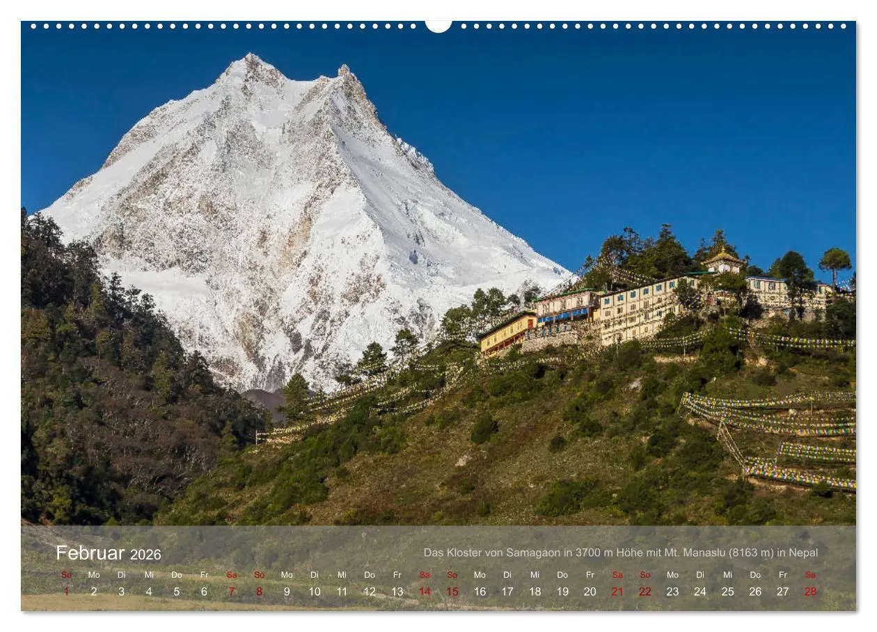 Bild: 9783457918074 | Buddhistische Klöster im Himalaya (Wandkalender 2026 DIN A2 quer),...