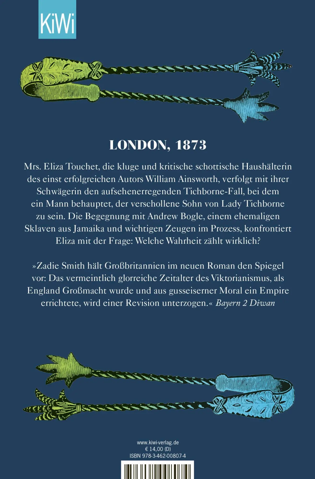 Rückseite: 9783462008074 | Betrug | Roman | Zadie Smith | Taschenbuch | 528 S. | Deutsch | 2025