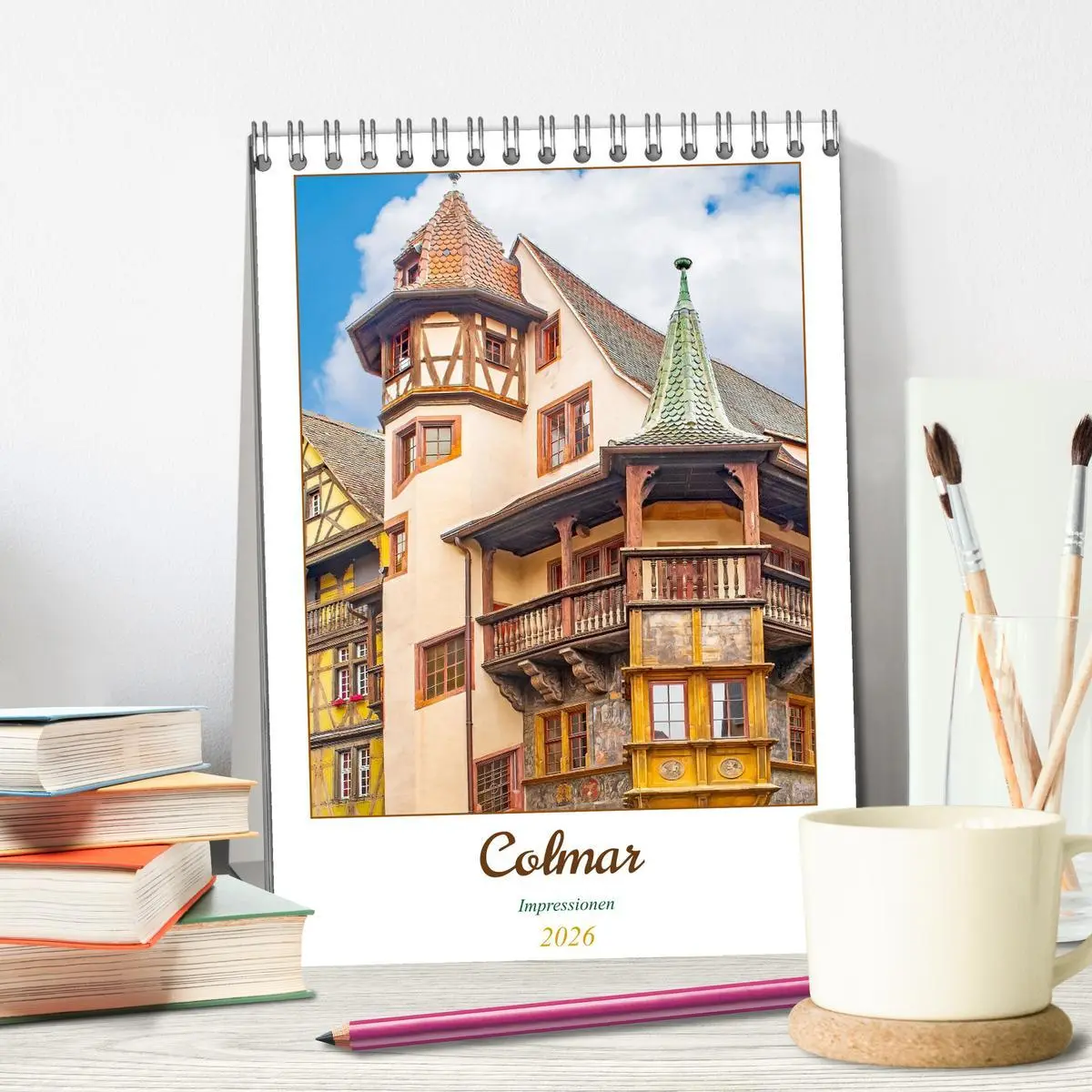 Bild: 9783516318074 | Colmar - Impressionen (Tischkalender 2026 DIN A5 hoch), CALVENDO...