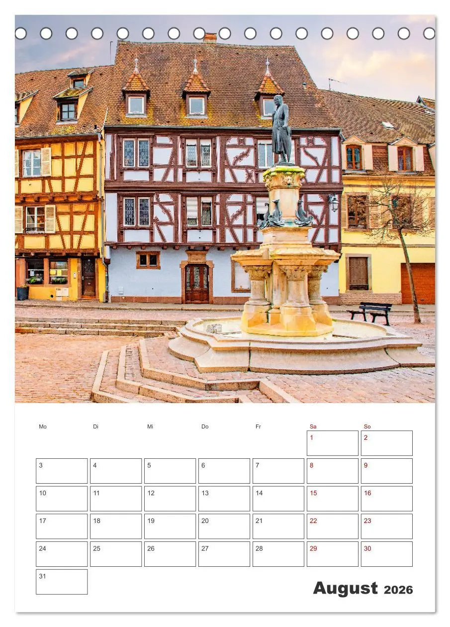 Bild: 9783516318074 | Colmar - Impressionen (Tischkalender 2026 DIN A5 hoch), CALVENDO...