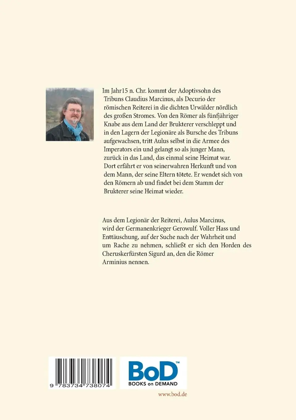Rückseite: 9783734738074 | Pakt der Barbaren | Rainer W. Grimm | Taschenbuch | 372 S. | Deutsch