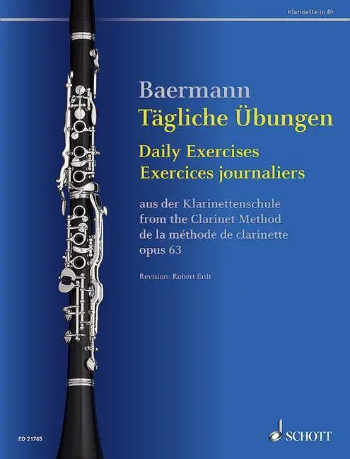 Cover: 9783795748074 | Tägliche Übungen | Carl Baermann | Broschüre | Noten (Broschur) | 2016