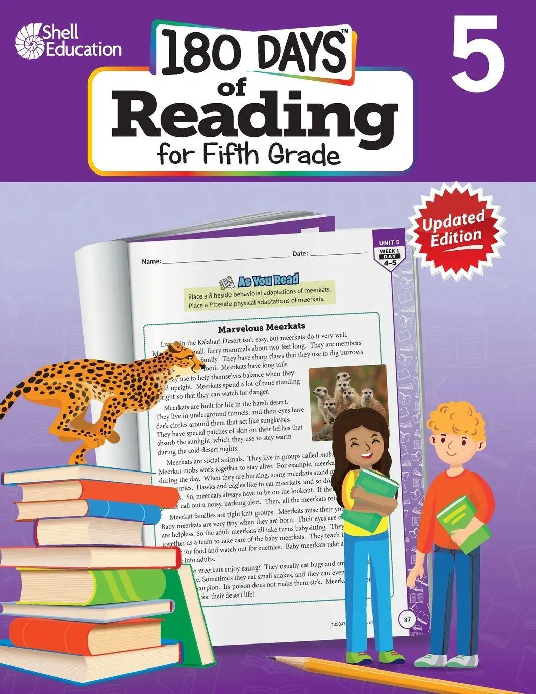 Cover: 9798765918074 | 180 Days | Reading for Fifth Grade, 2nd Edition | Kopp (u. a.) | Buch