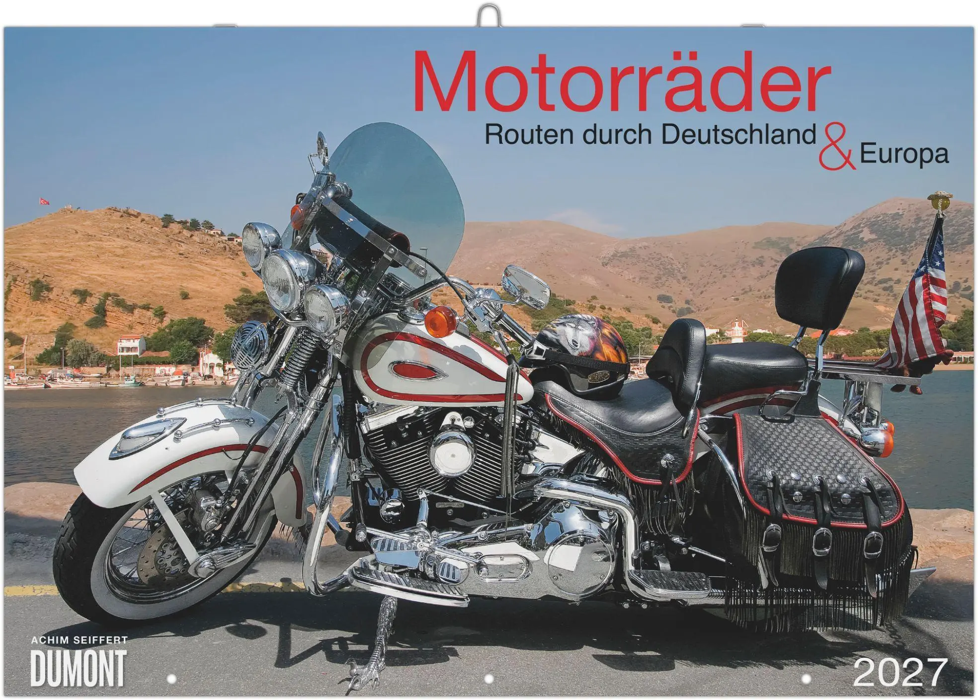 Cover: 4069095018174 | Motorräder - Routen durch Deutschland &amp; Europa 2027 | KG | Kalender