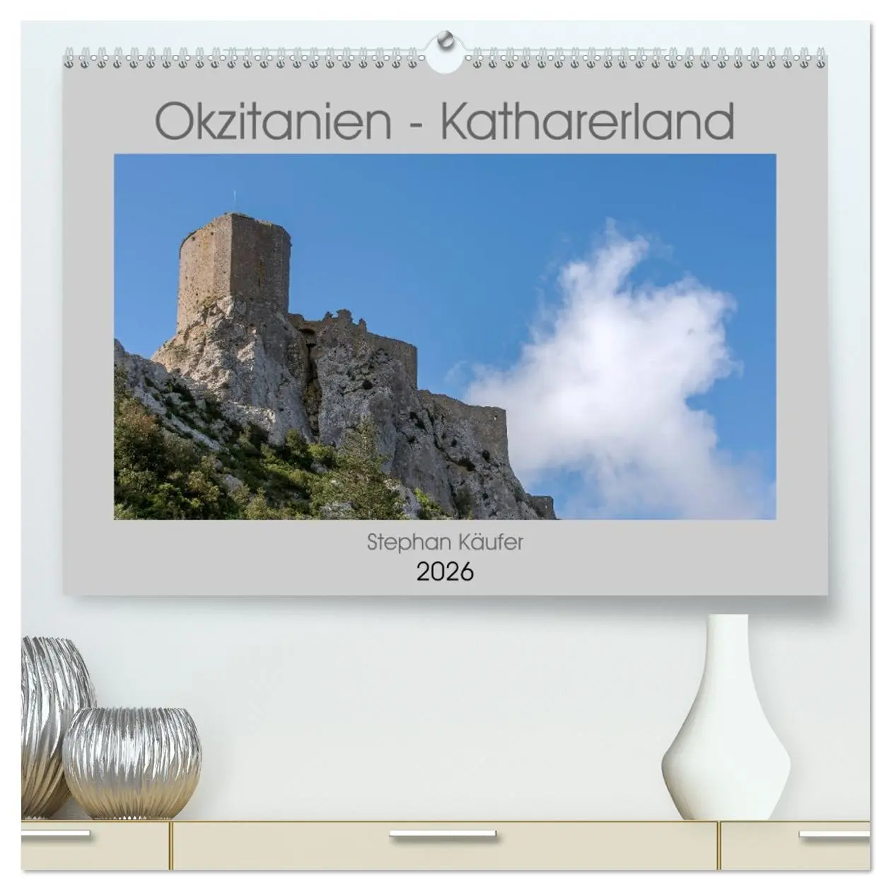 Cover: 9783457768174 | Okzitanien - Katharerland (hochwertiger Premium Wandkalender 2026...