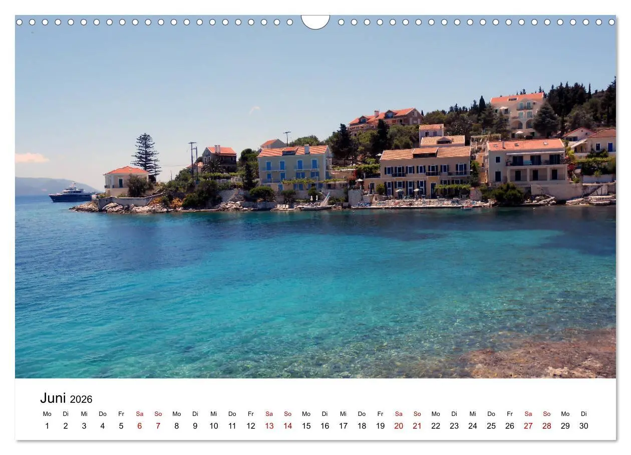 Bild: 9783457908174 | Griechenland - Insel Kefalonia (Wandkalender 2026 DIN A3 quer),...