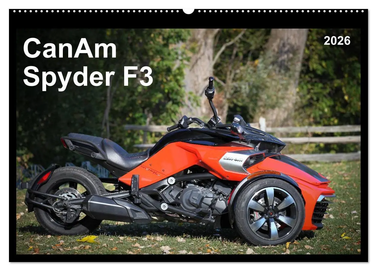 Cover: 9783516098174 | CanAm Spyder F3 (Wandkalender 2026 DIN A2 quer), CALVENDO...