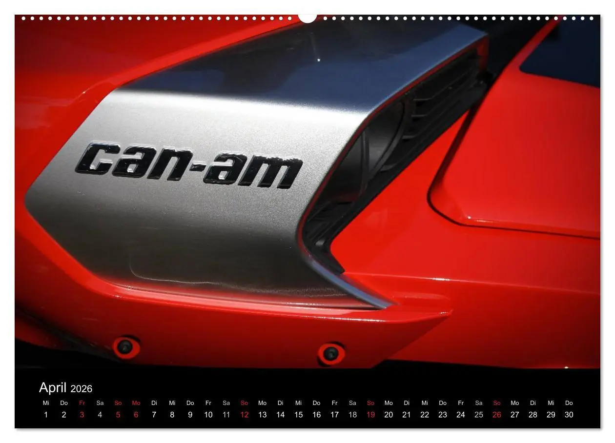 Bild: 9783516098174 | CanAm Spyder F3 (Wandkalender 2026 DIN A2 quer), CALVENDO...