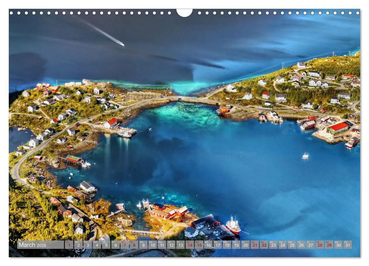 Bild: 9783516548174 | Lofoten Islands, Beauty of Nature (Wall Calendar 2026 DIN A3...