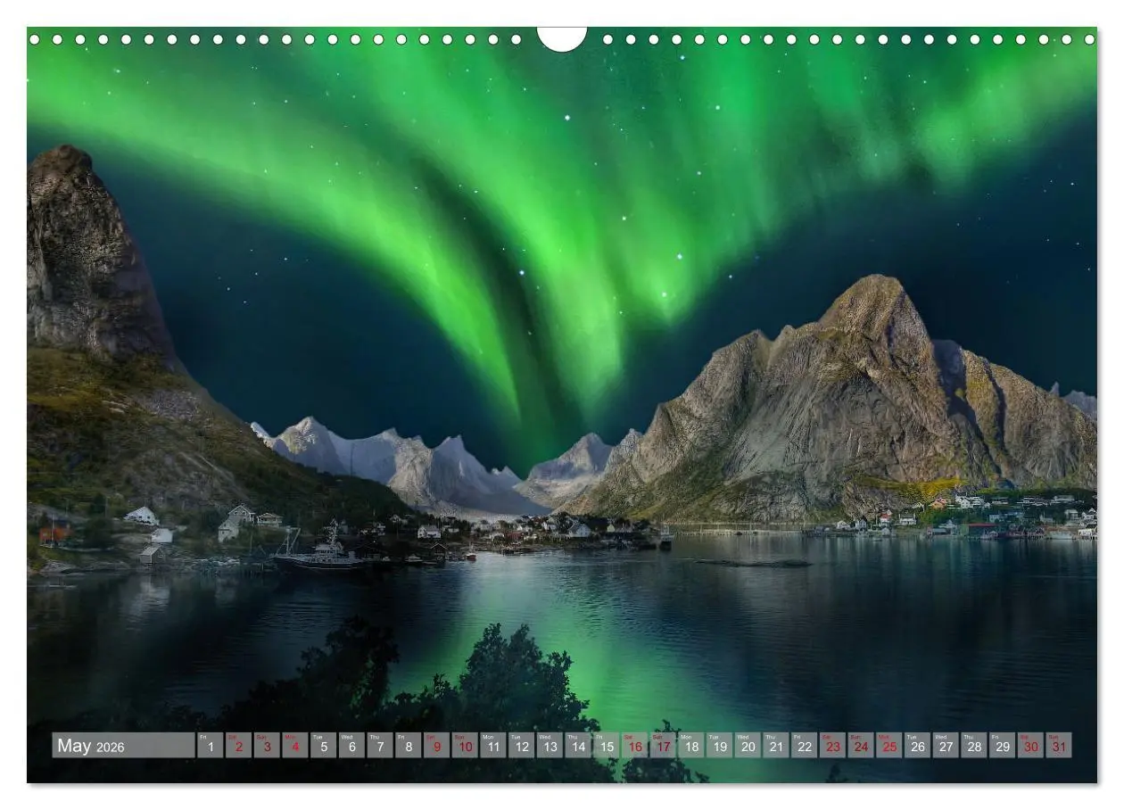 Bild: 9783516548174 | Lofoten Islands, Beauty of Nature (Wall Calendar 2026 DIN A3...