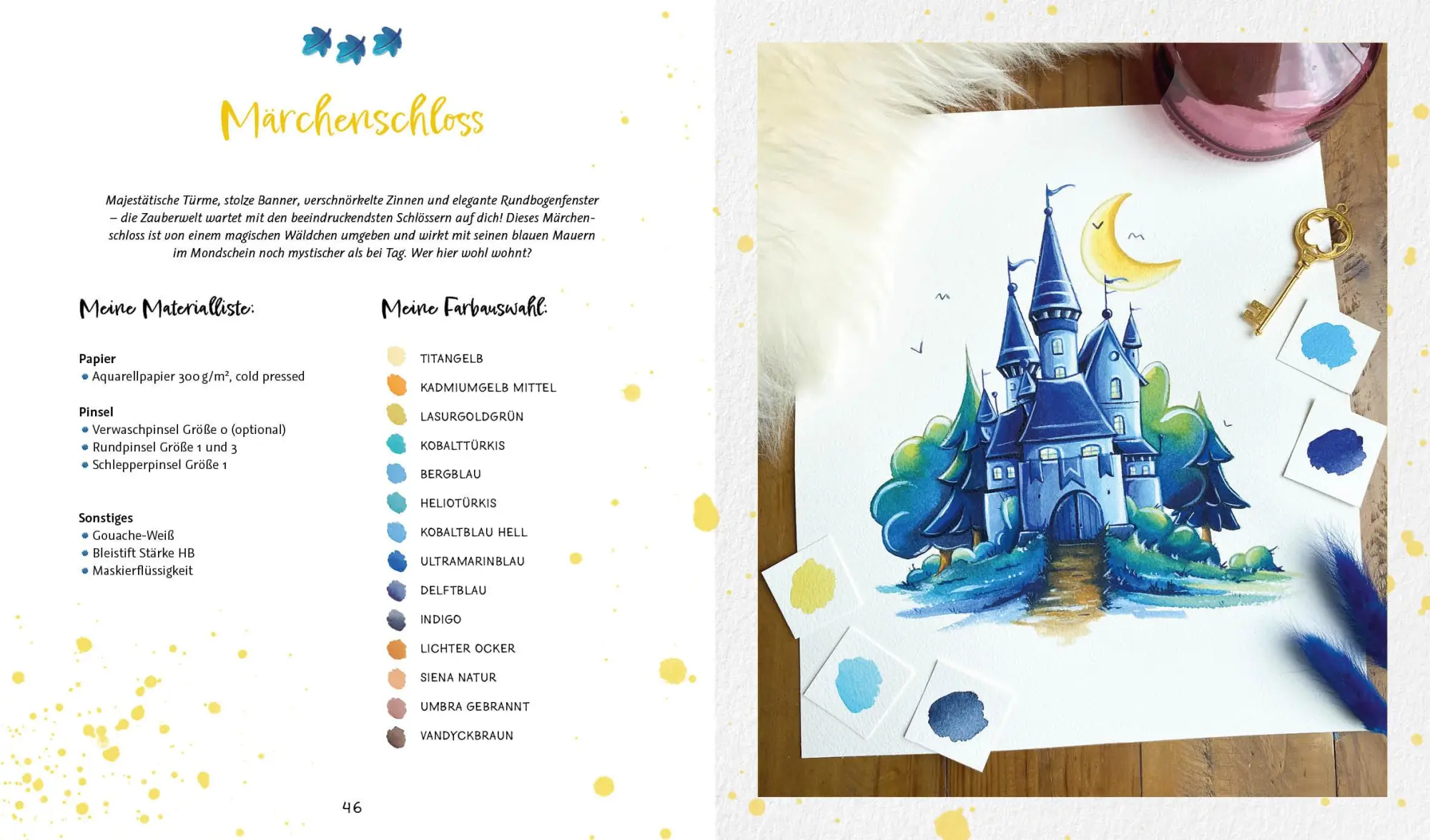 Bild: 9783745928174 | Zauberhaftes Watercolor | Carolin Hensler | Taschenbuch | 128 S.