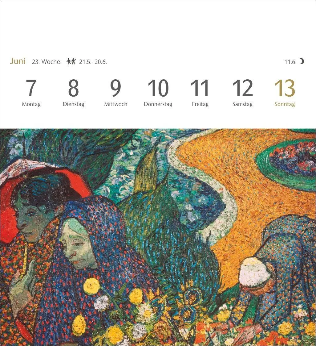 Bild: 9783840038174 | Malerische Gärten Postkartenkalender 2027 - Kalender mit 53...
