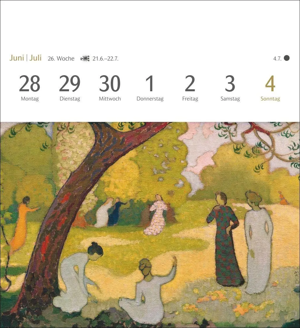 Bild: 9783840038174 | Malerische Gärten Postkartenkalender 2027 - Kalender mit 53...