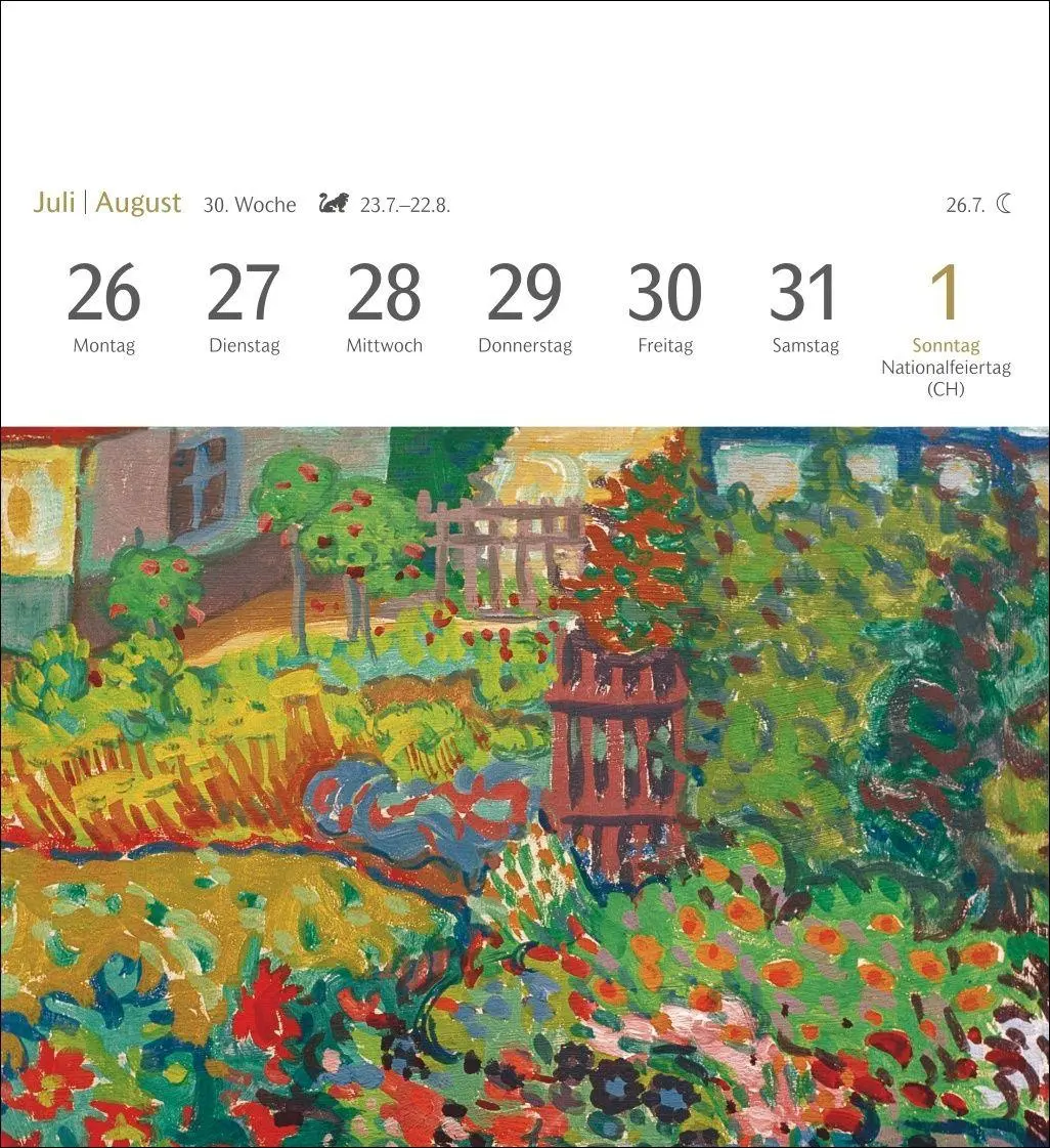 Bild: 9783840038174 | Malerische Gärten Postkartenkalender 2027 - Kalender mit 53...