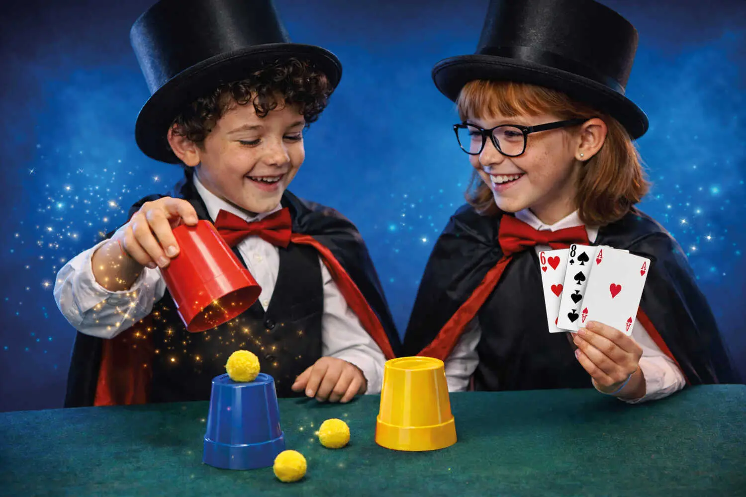 Bild: 8008324118274 | Woozle Goozle Zauberschule - 80+ Tricks | In Kartonschachtel | Deutsch