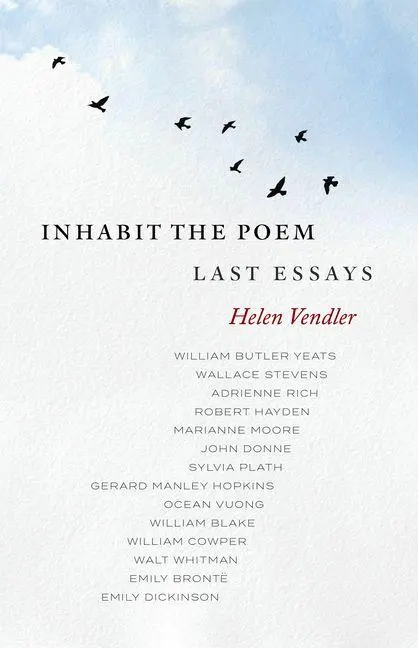 Cover: 9781598538274 | Inhabit the Poem: Last Essays | Helen Vendler | Buch | Englisch | 2025