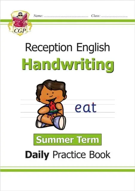Cover: 9781789088274 | Reception Handwriting Daily Practice Book: Summer Term | Cgp Books