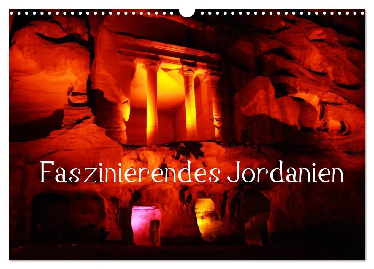 Cover: 9783516088274 | Faszinierendes Jordanien (Wandkalender 2026 DIN A3 quer), CALVENDO...