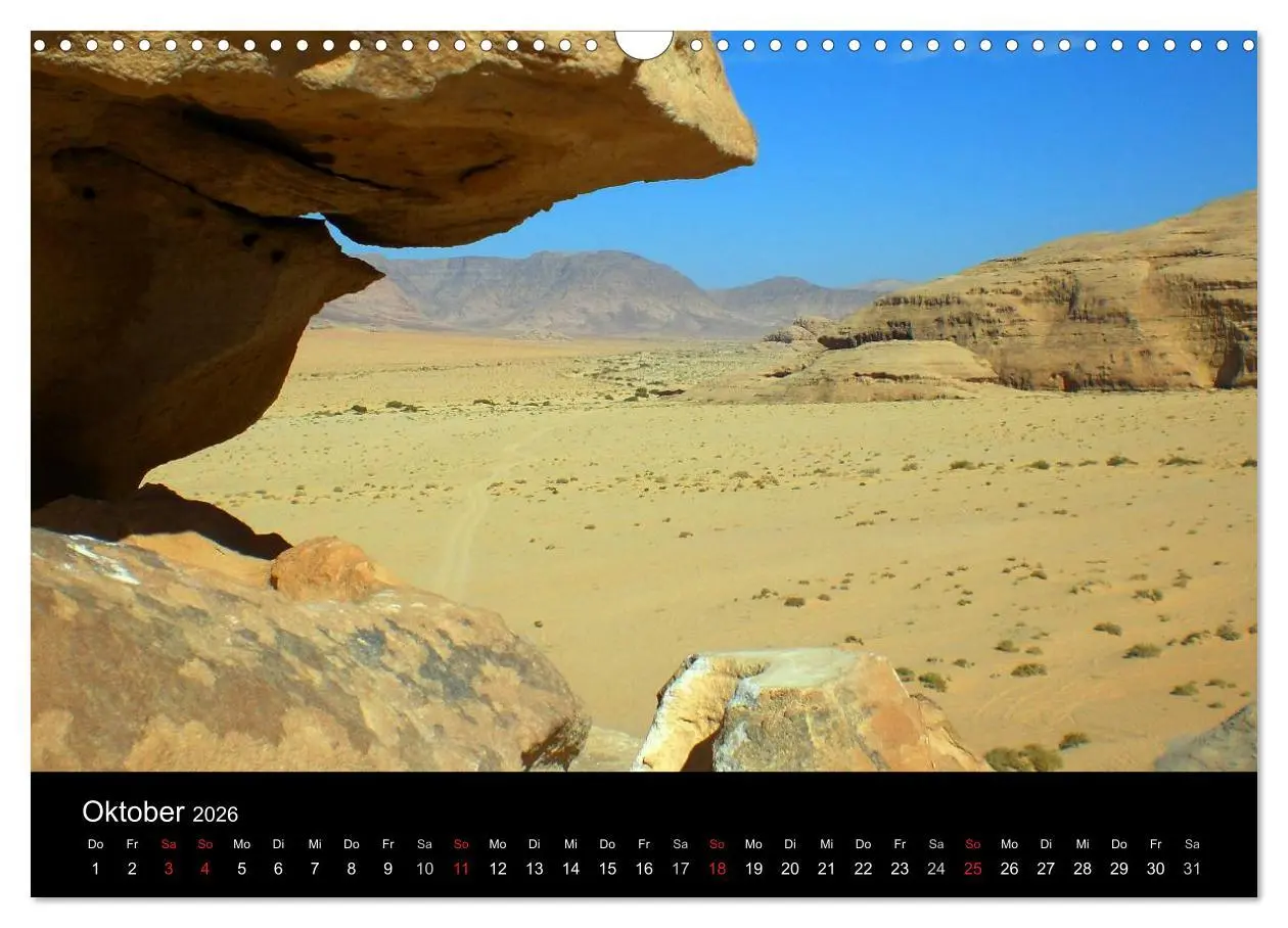 Bild: 9783516088274 | Faszinierendes Jordanien (Wandkalender 2026 DIN A3 quer), CALVENDO...