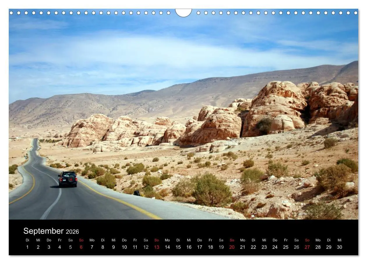 Bild: 9783516088274 | Faszinierendes Jordanien (Wandkalender 2026 DIN A3 quer), CALVENDO...