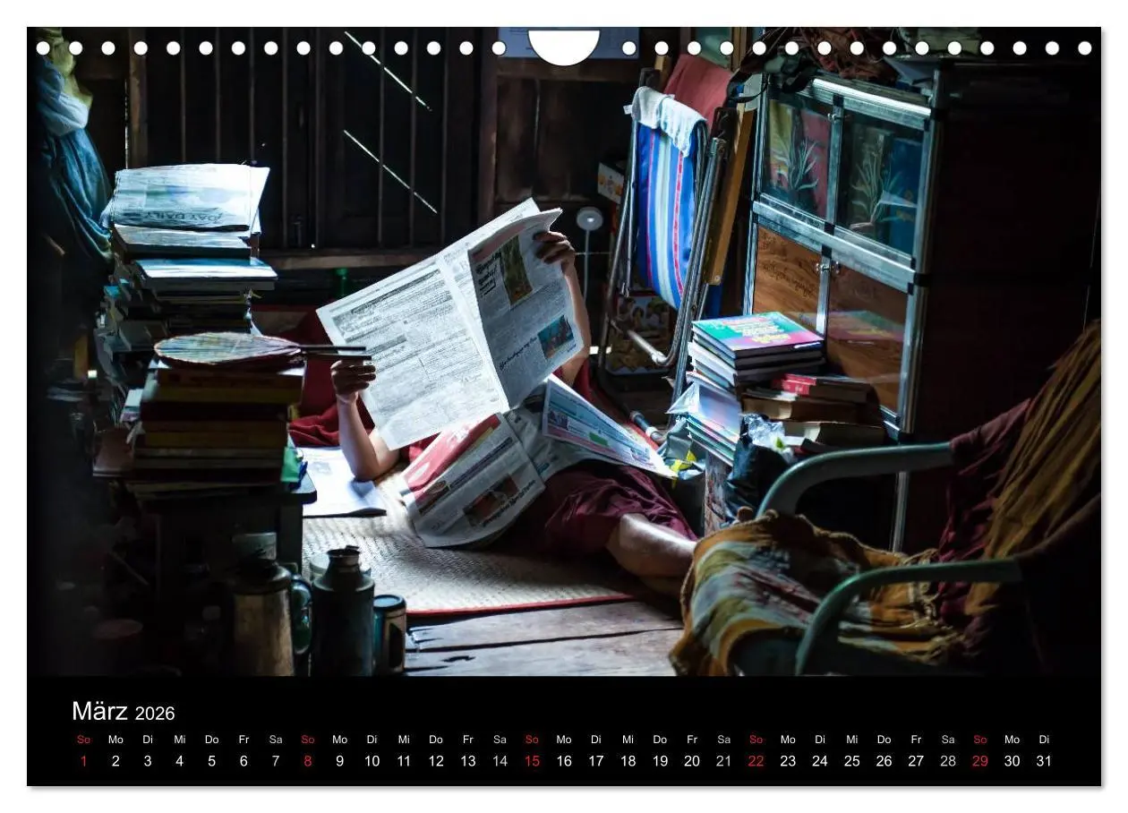 Bild: 9783516158274 | Myanmar - Eindrücke (Wandkalender 2026 DIN A4 quer), CALVENDO...