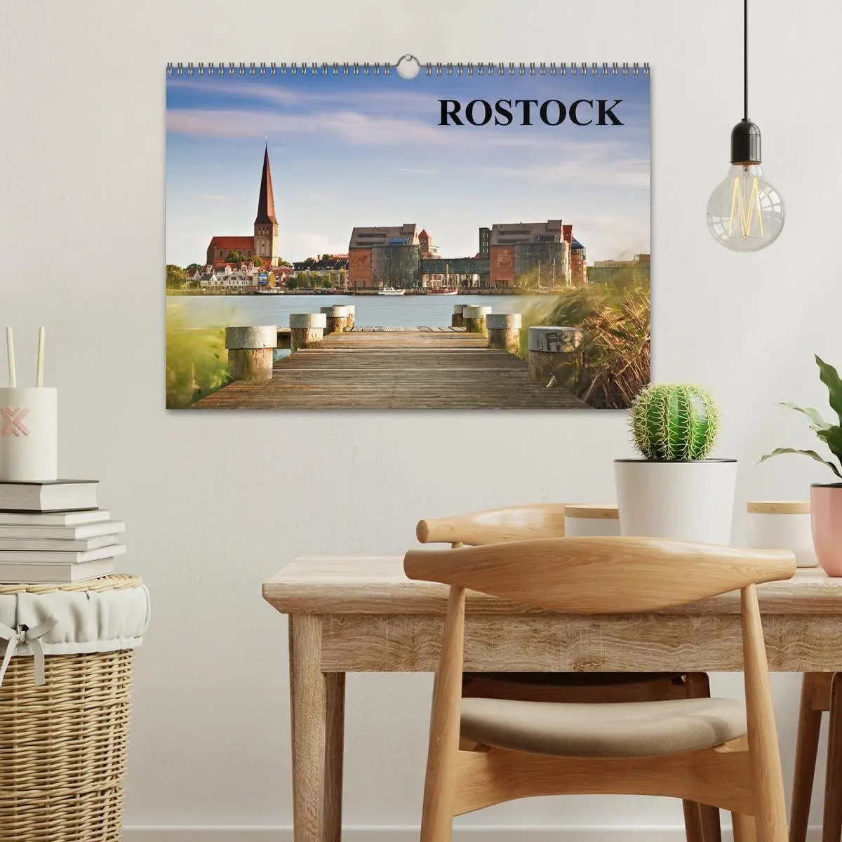 Bild: 9783516228274 | Rostock (Wandkalender 2026 DIN A3 quer), CALVENDO Monatskalender
