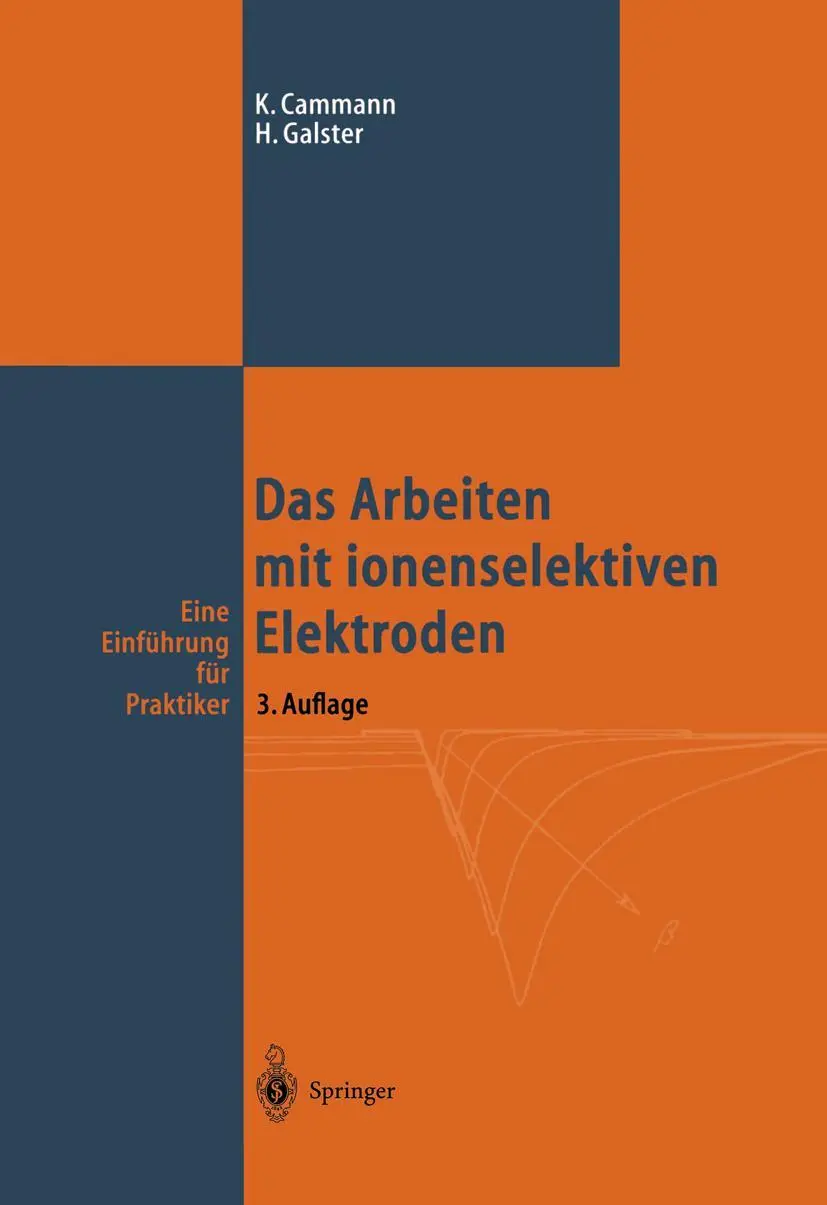 Cover: 9783642648274 | Das Arbeiten mit ionenselektiven Elektroden | Helmuth Galster (u. a.)