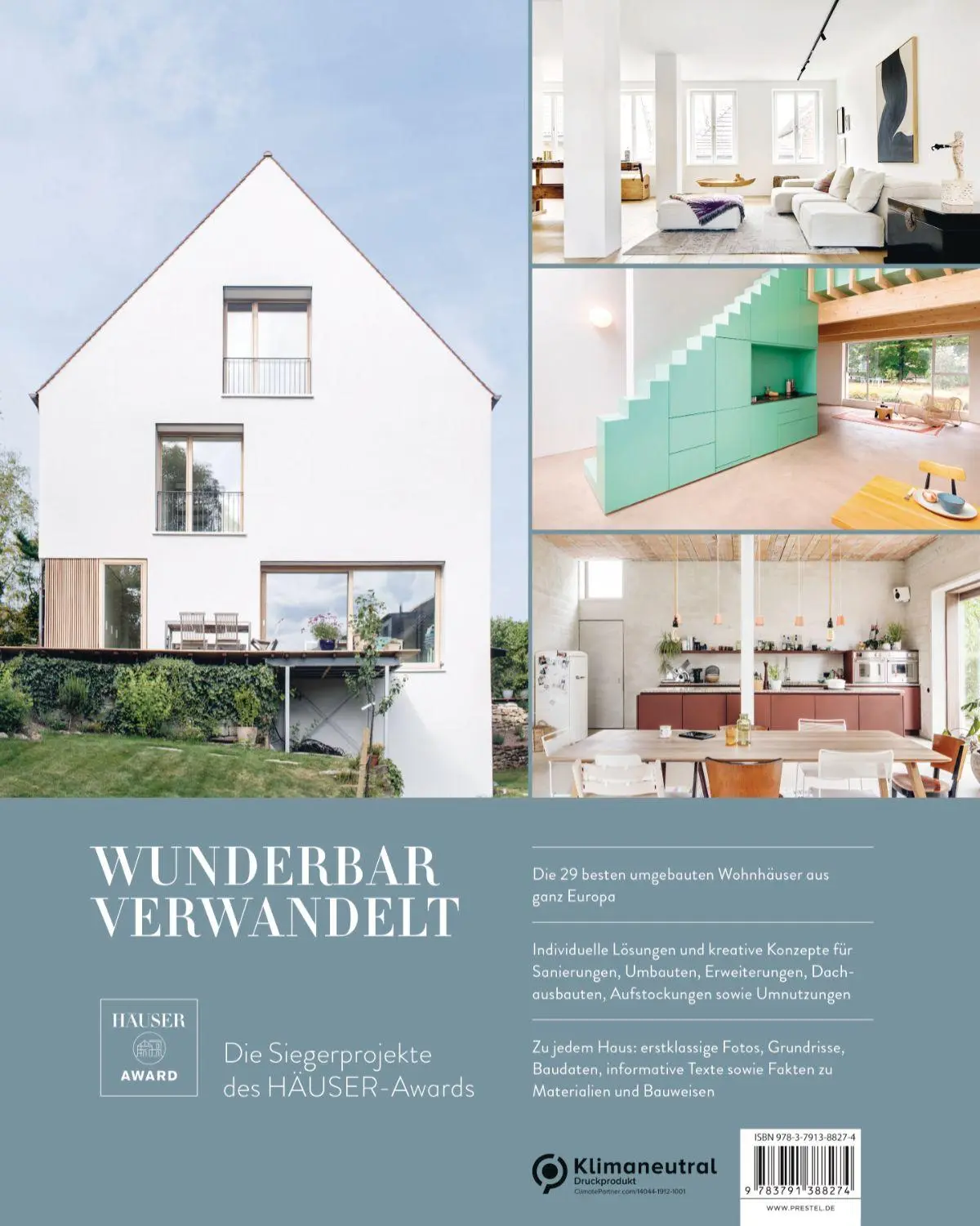 Bild: 9783791388274 | Umgebaute Häuser | Bettina Hintze | Buch | HÄUSER-Award | 260 S.