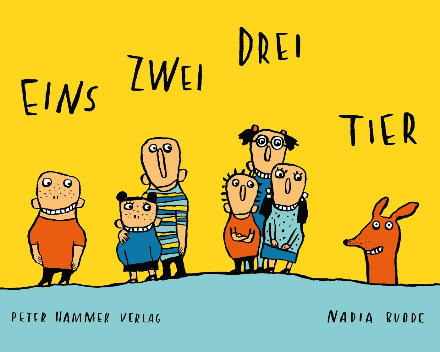 Cover: 9783872948274 | Eins Zwei Drei Tier | Nadia Budde | Buch | PAPPE | 16 S. | Deutsch