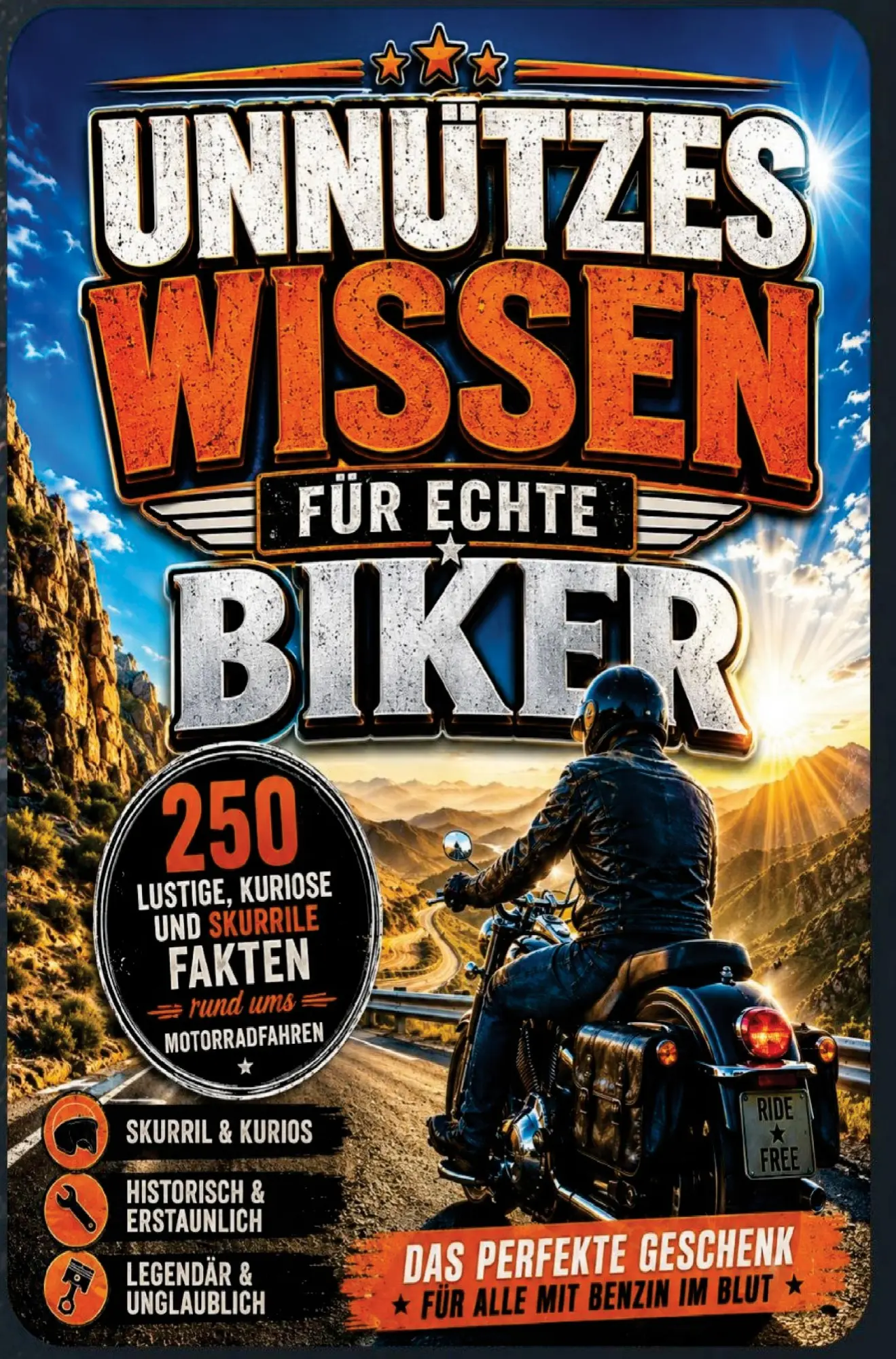 Cover: 9789403908274 | Unnützes Wissen für echte Biker: 250 lustige, kuriose und skurrile...
