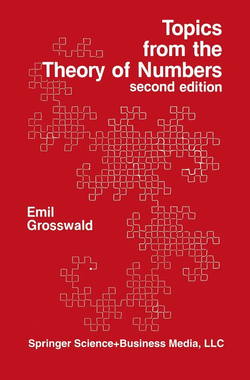 Cover: 9780817648374 | Topics from the Theory of Numbers | Emil Grosswald | Taschenbuch | xv