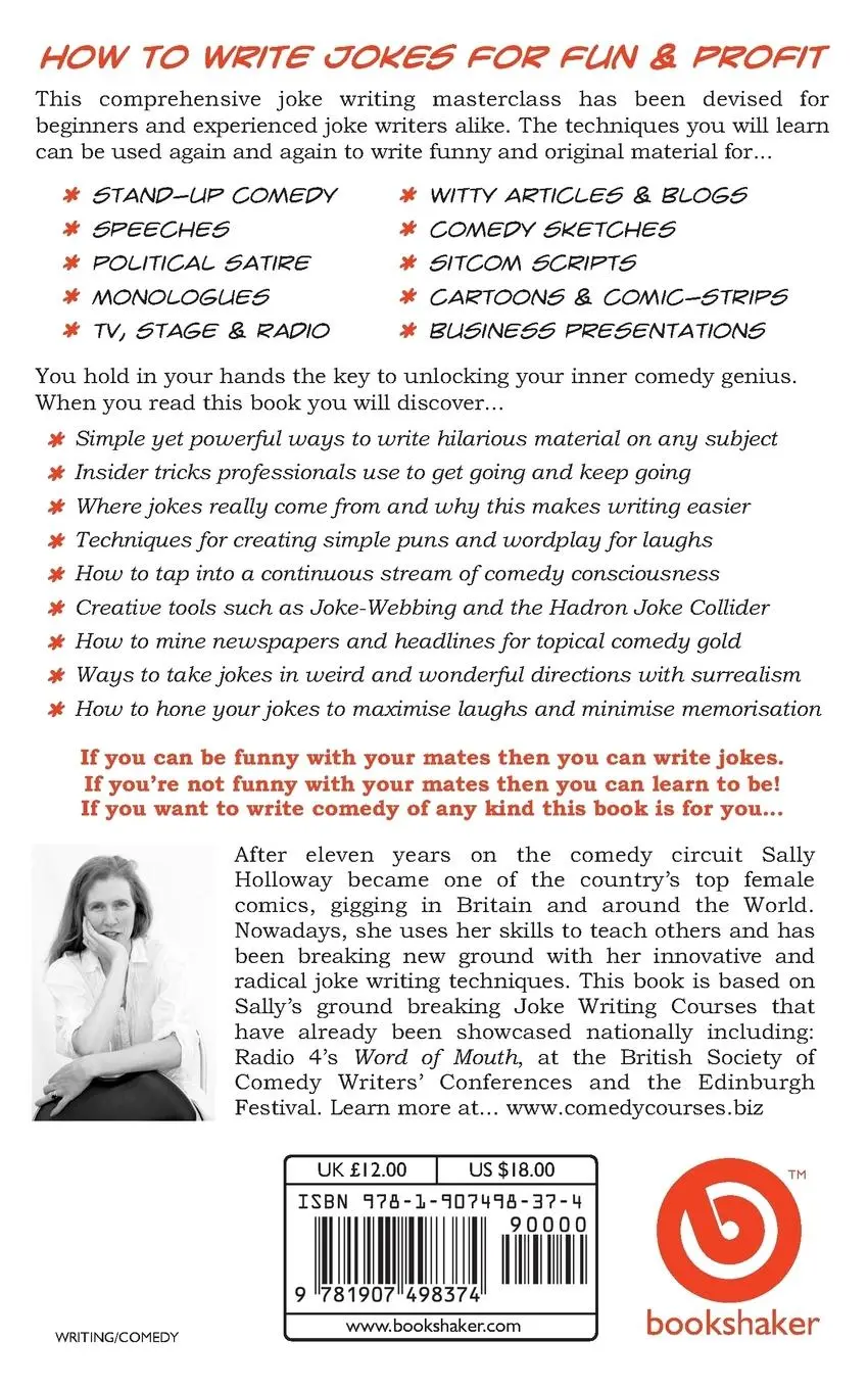 Rückseite: 9781907498374 | Serious Guide to Joke Writing | Sally Holloway | Taschenbuch | 2010