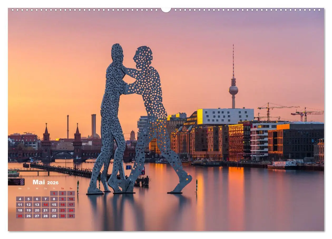 Bild: 9783457438374 | Ein Jahr Fernsehturm Berlin (hochwertiger Premium Wandkalender 2026...