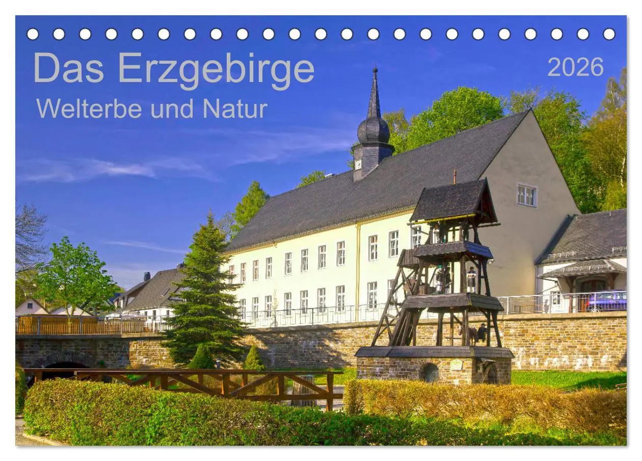 Cover: 9783457678374 | Das Erzgebirge Welterbe und Natur (Tischkalender 2026 DIN A5 quer),...