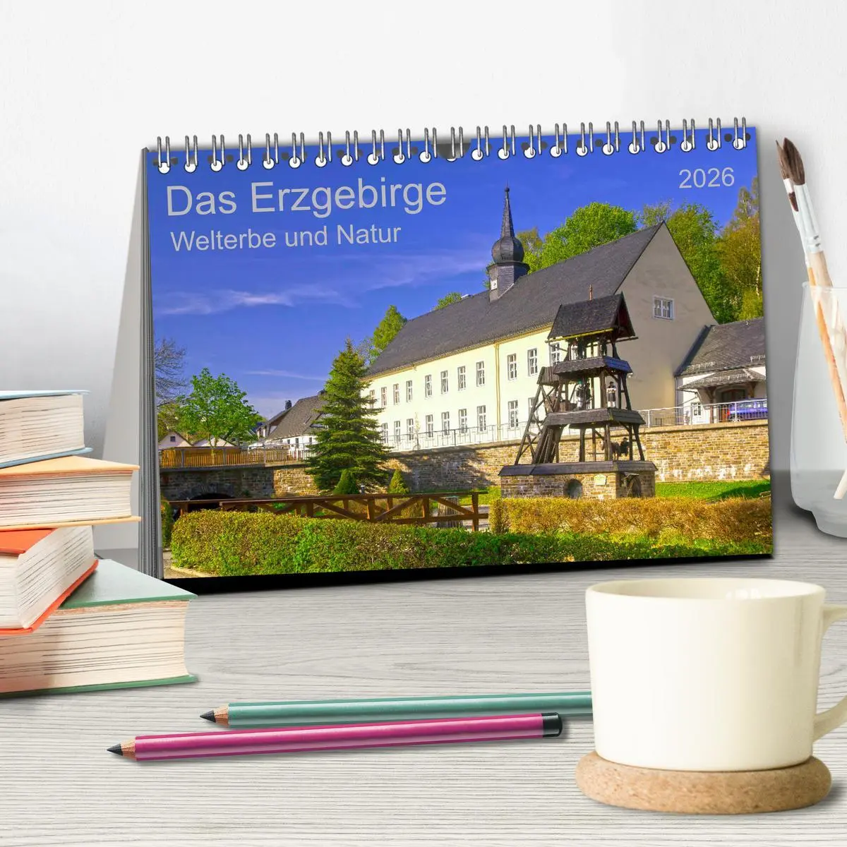 Bild: 9783457678374 | Das Erzgebirge Welterbe und Natur (Tischkalender 2026 DIN A5 quer),...