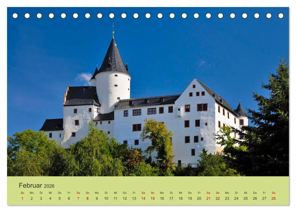 Bild: 9783457678374 | Das Erzgebirge Welterbe und Natur (Tischkalender 2026 DIN A5 quer),...
