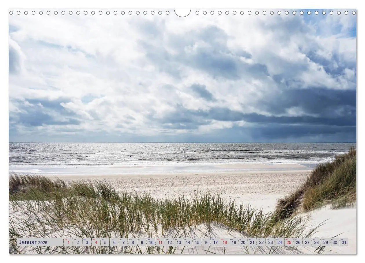 Bild: 9783457818374 | Blavand und die Westküste (Wandkalender 2026 DIN A3 quer), CALVENDO...