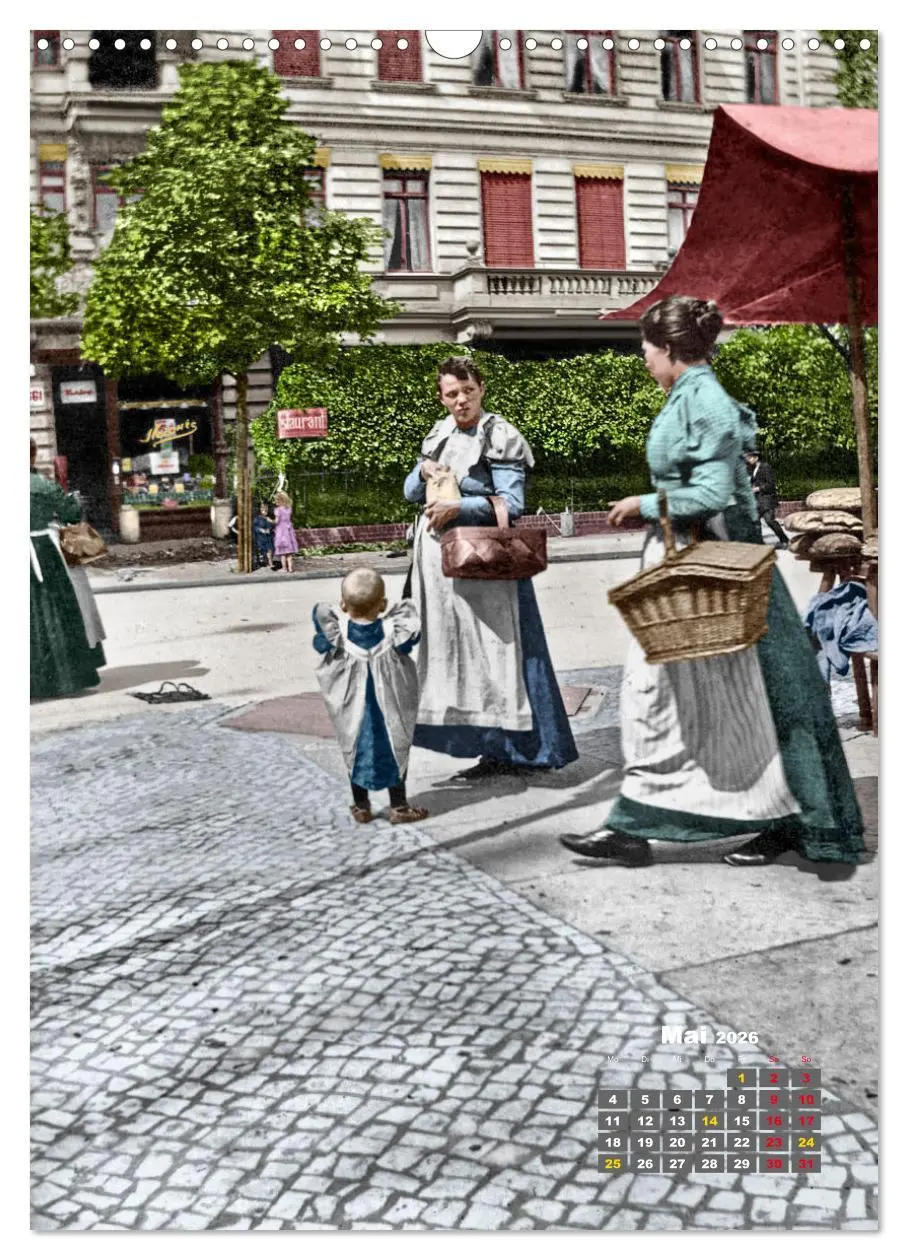 Bild: 9783516388374 | Alt Berlin nach Heinrich Zille in Farbe (Wandkalender 2026 DIN A3...