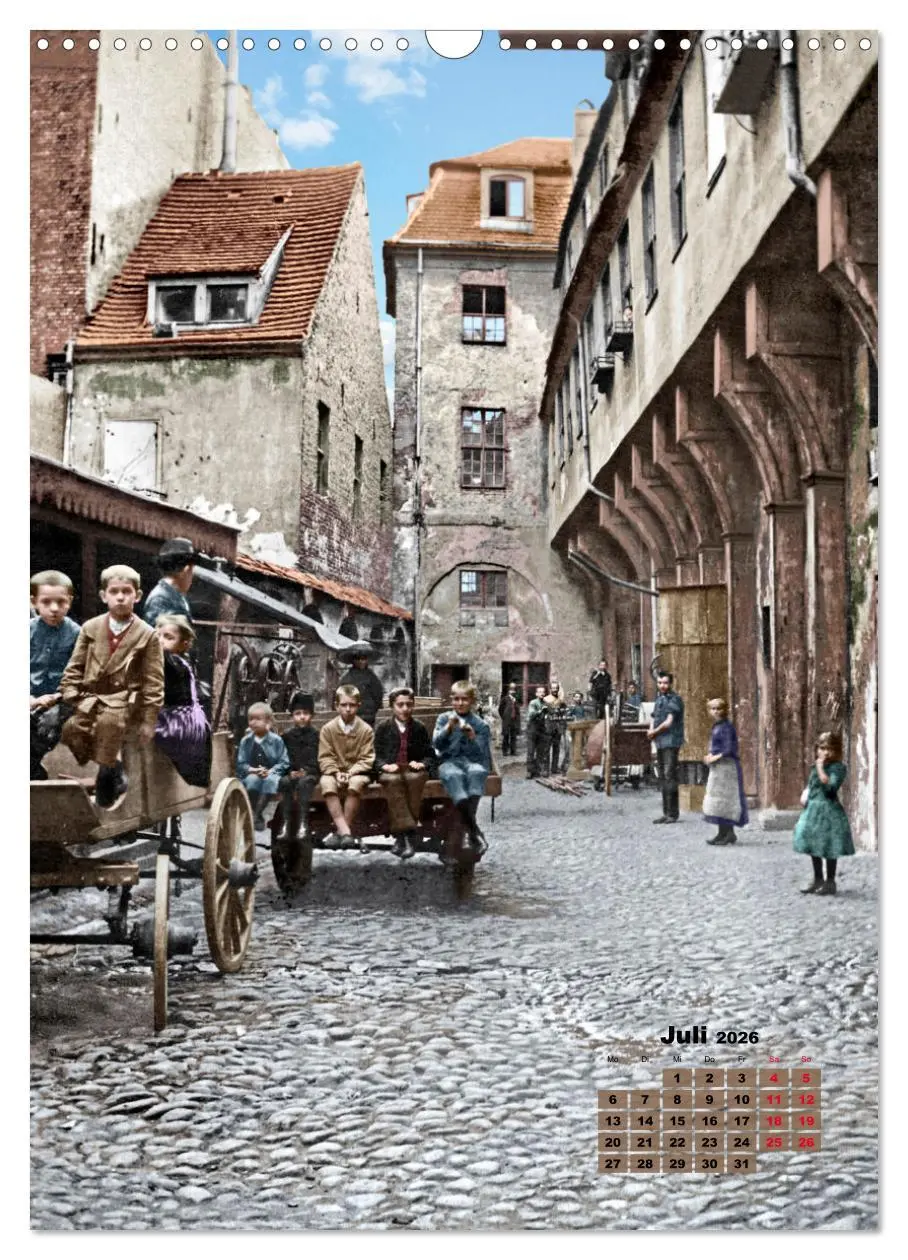 Bild: 9783516388374 | Alt Berlin nach Heinrich Zille in Farbe (Wandkalender 2026 DIN A3...