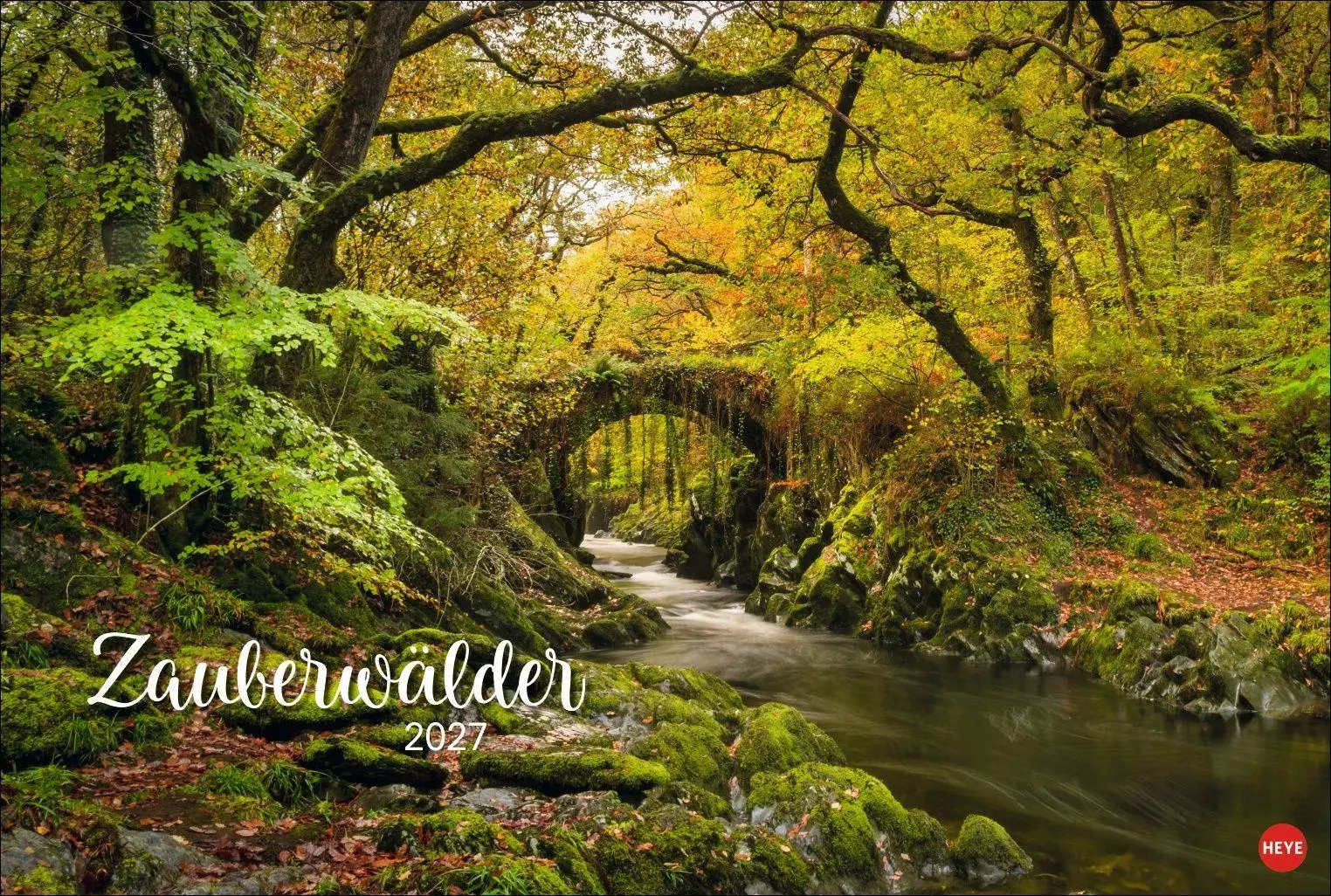 Cover: 9783756418374 | Zauberwälder Edition Kalender 2027 | Heye | Kalender | Spiralbindung