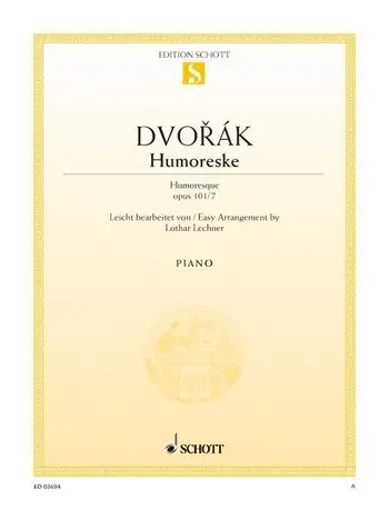 Cover: 9790001088374 | Humoreske Opus 101/7 | Antonin Leopold Dvorak | Buch | Schott Music