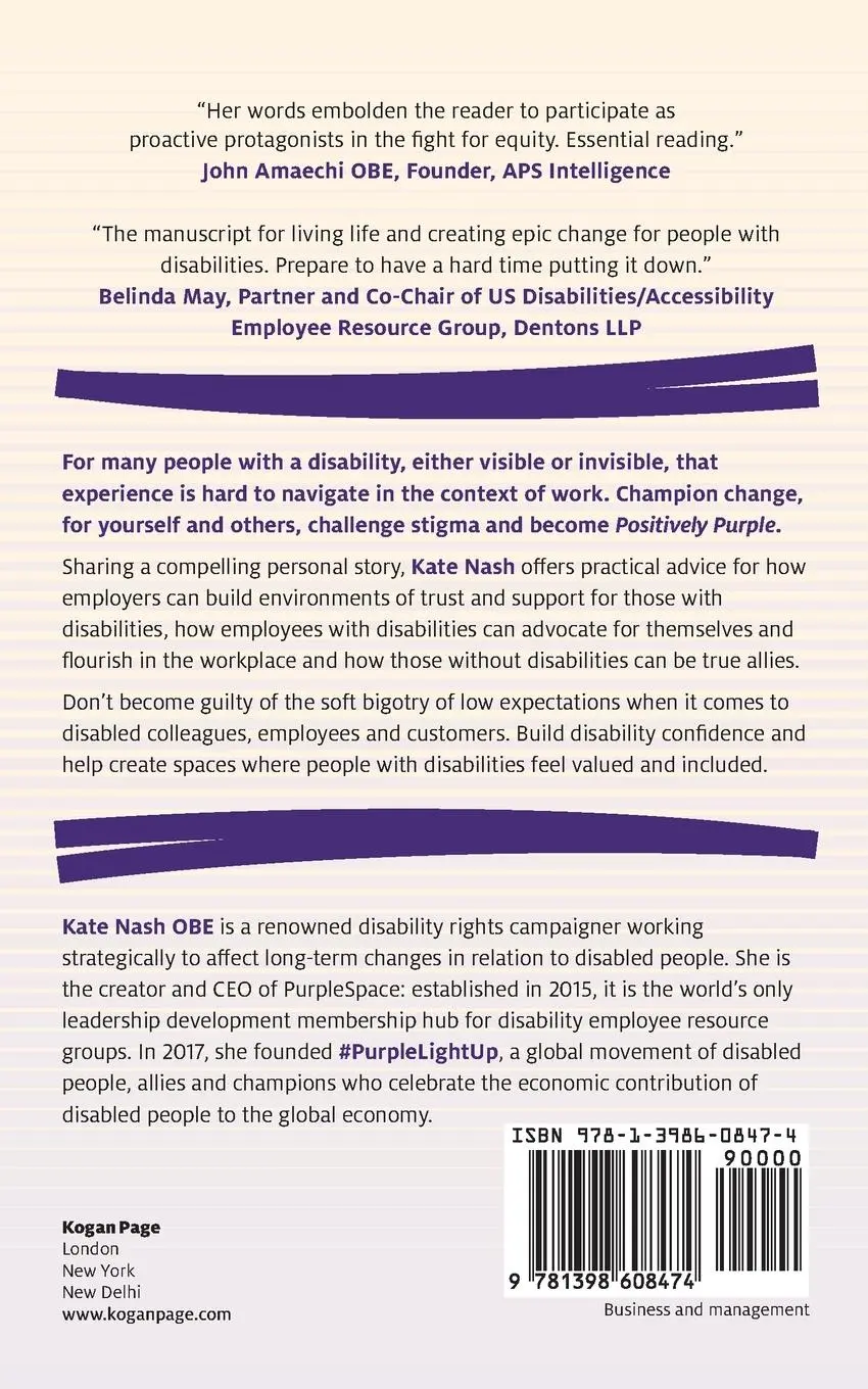 Rückseite: 9781398608474 | Positively Purple | Kate Nash | Taschenbuch | Kartoniert / Broschiert