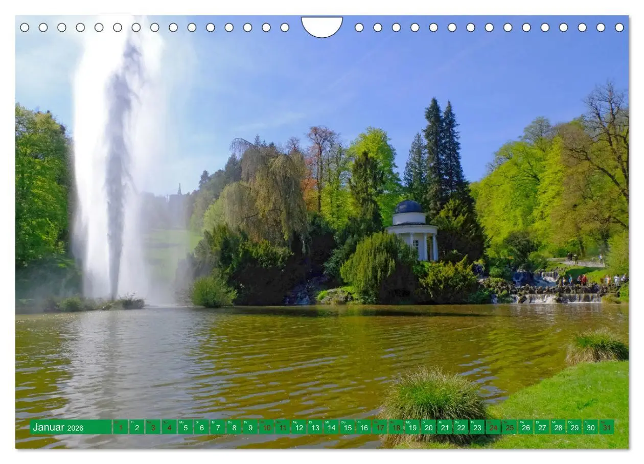 Bild: 9783457358474 | Bad Wilhelmshöhe Bergpark und Wasserspiele (Wandkalender 2026 DIN...