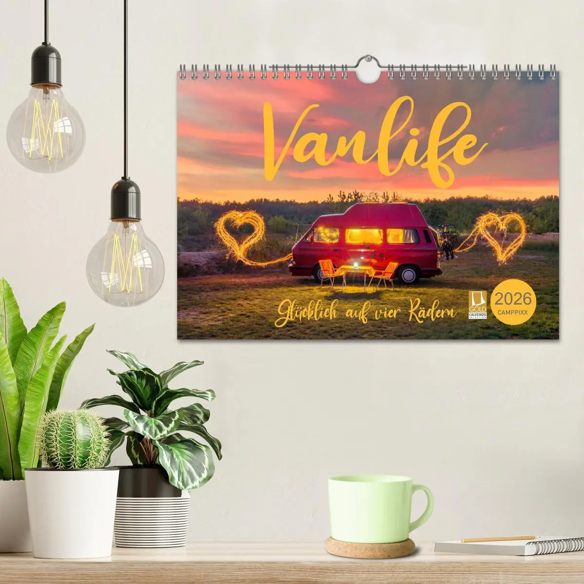 Bild: 9783457598474 | Vanlife - Glücklich auf vier Rädern (Wandkalender 2026 DIN A4...