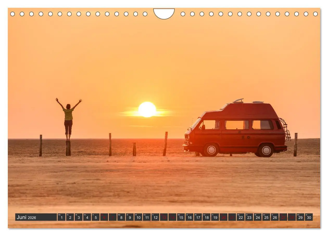 Bild: 9783457598474 | Vanlife - Glücklich auf vier Rädern (Wandkalender 2026 DIN A4...